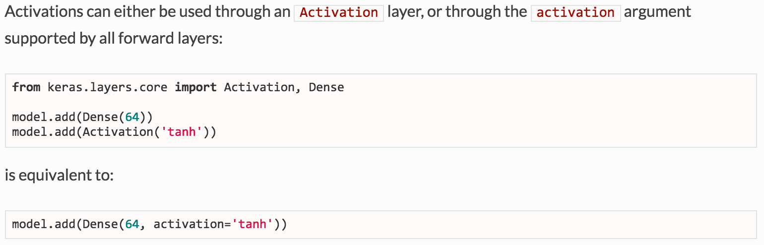 Activation